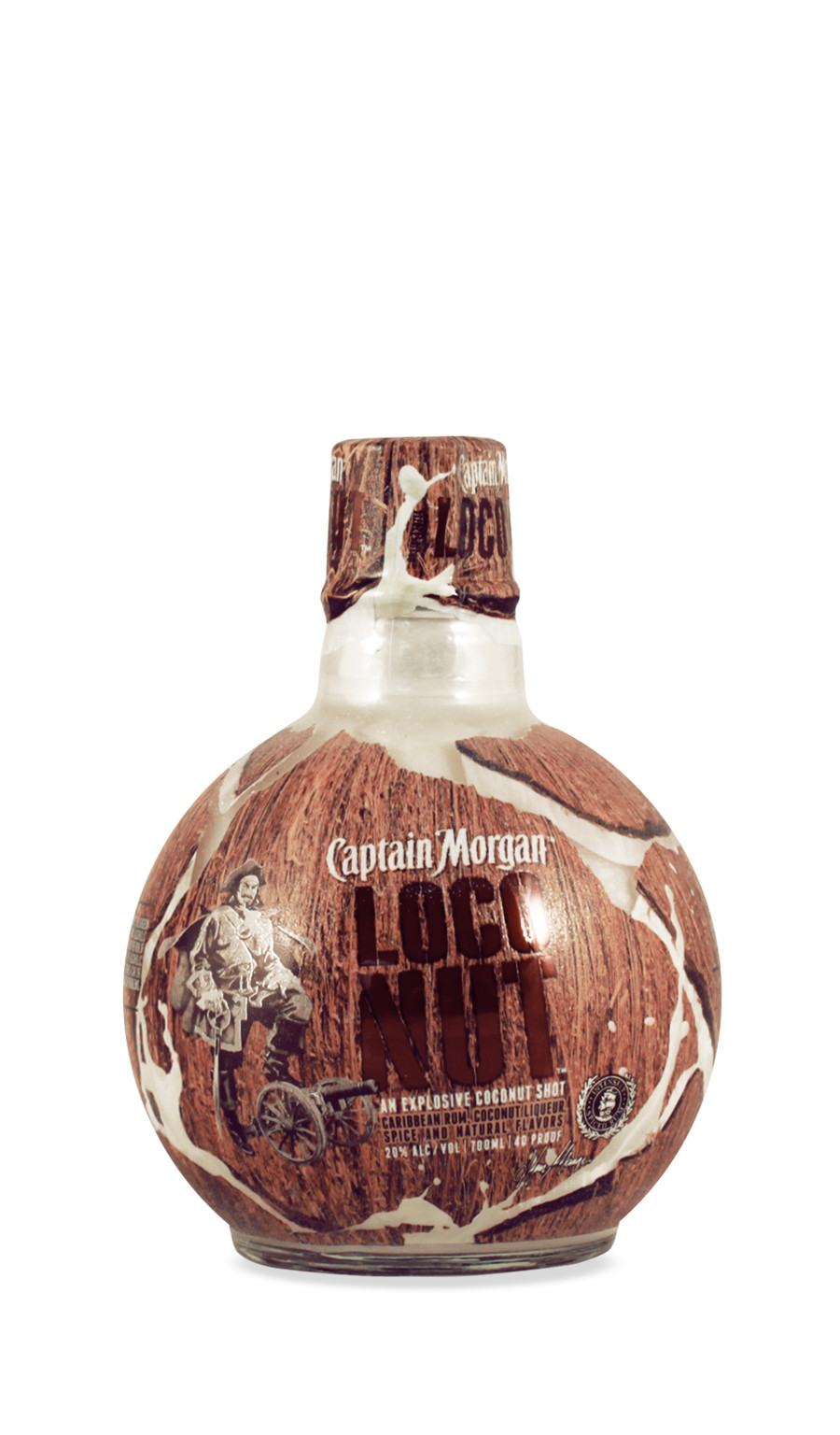 Captain Morgan Loco Nut 0,7L (20% Vol.)