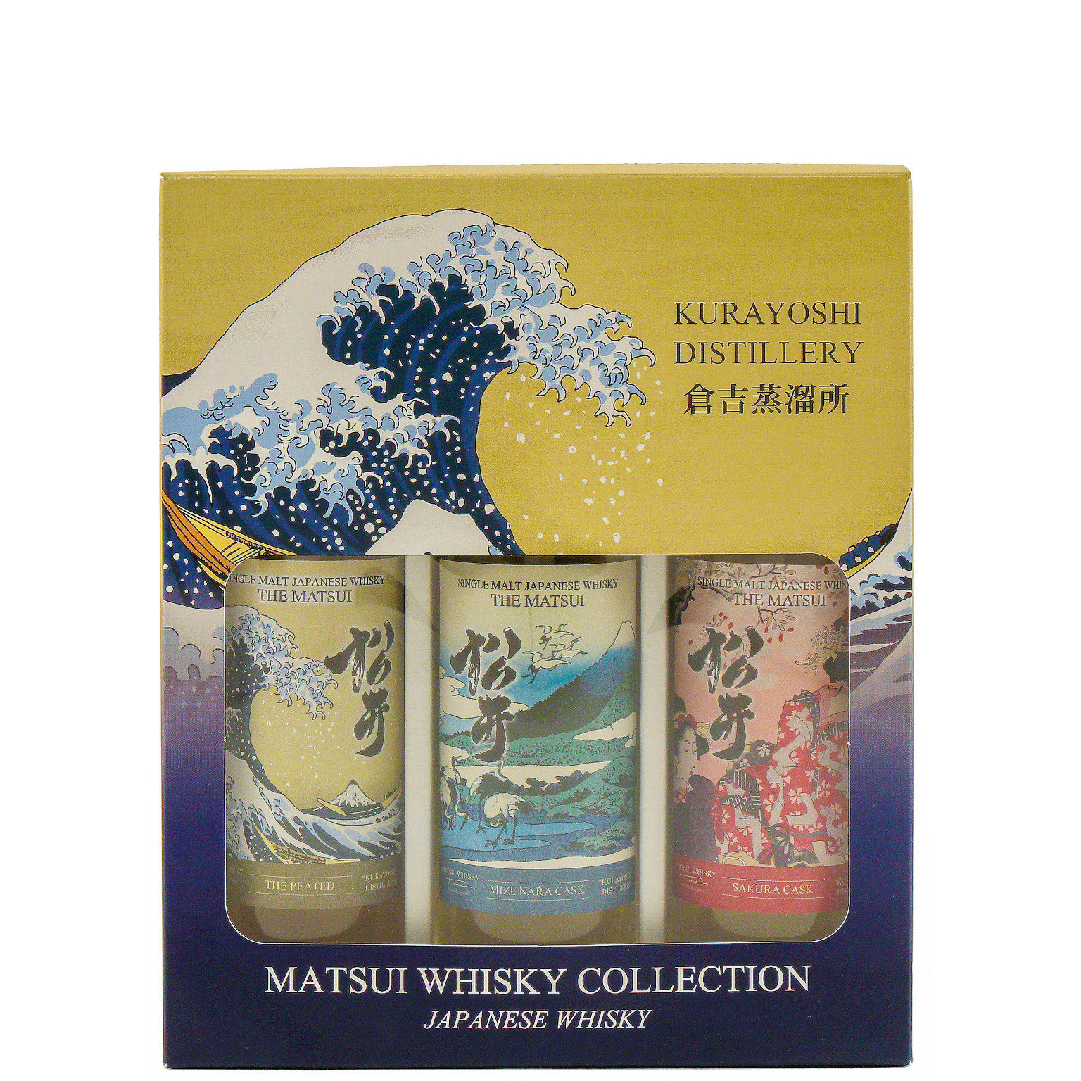The Matsui Single Malt Tri-pack 3x0.2L (48% Vol.)