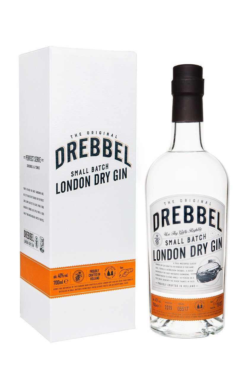 Drebbel Small Batch London Dry Gin 0,7L (40% Vol.)
