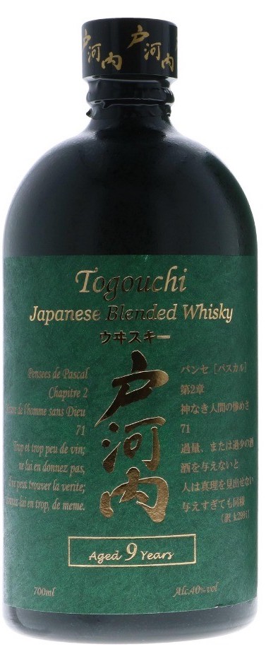 Togouchi 9YO 0.7L (40% Vol.)