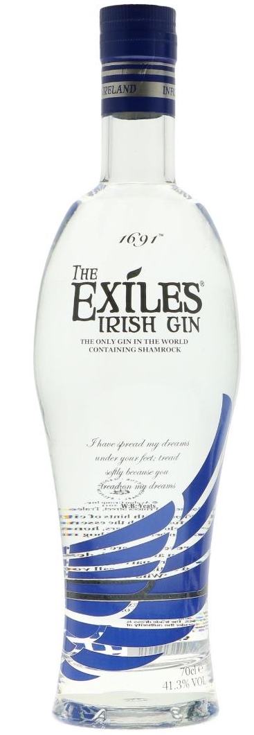 Exiles Irish Gin 0.7L (41.30% Vol.)