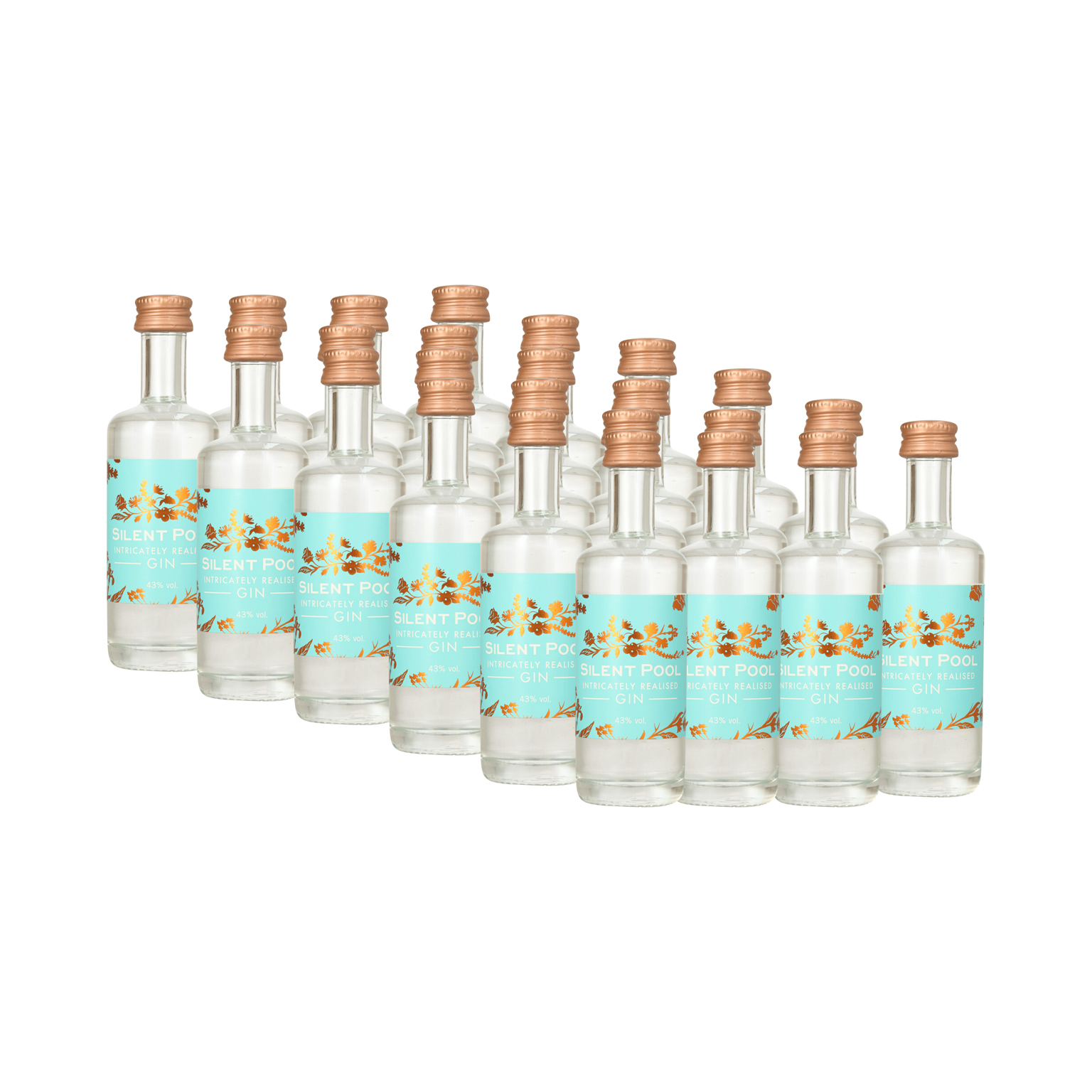 Silent Pool Gin 24x 0.05L (43% Vol.)