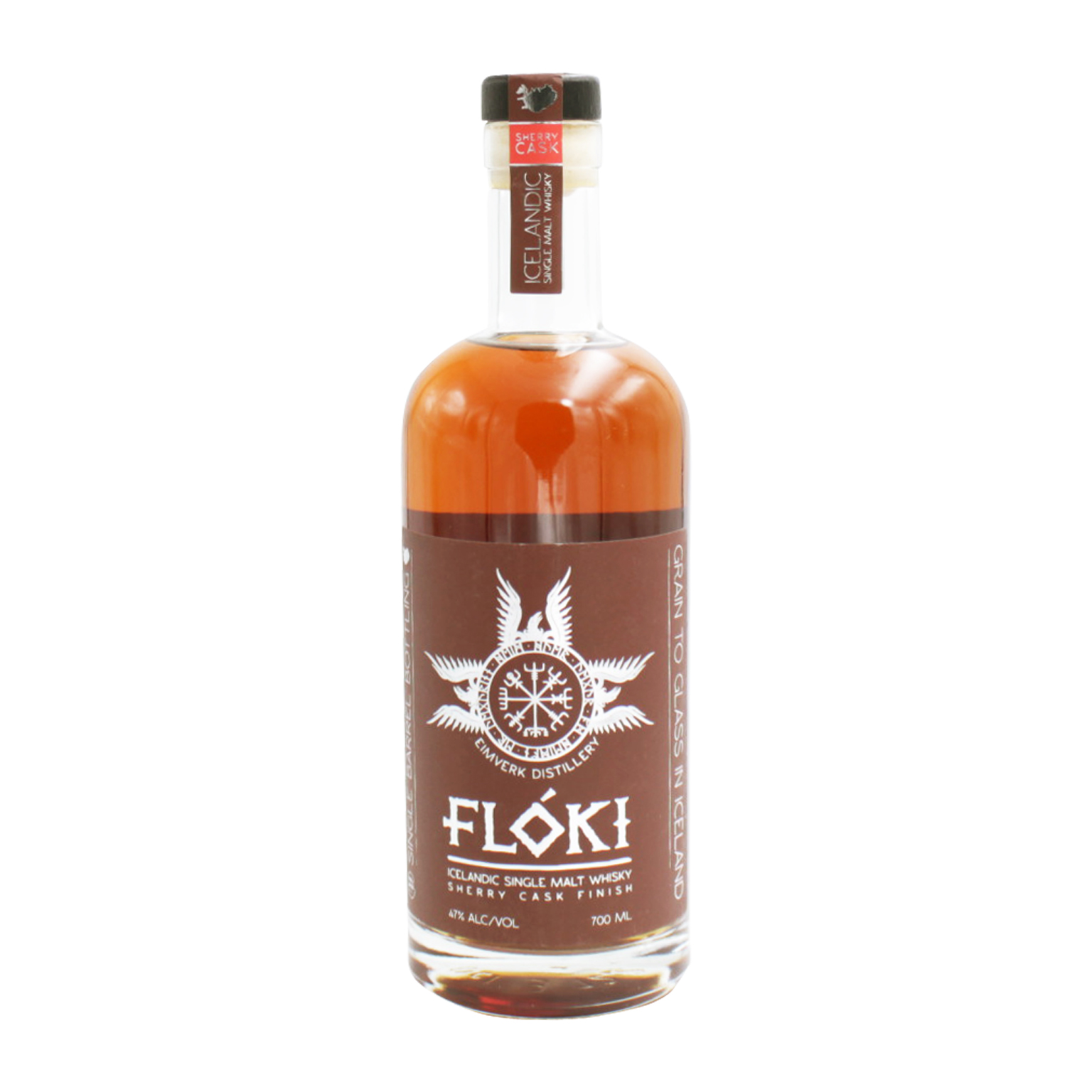 Flóki 3 YO Oloroso Finish Sherry Cask Whisky 0.7L (47% Vol.)