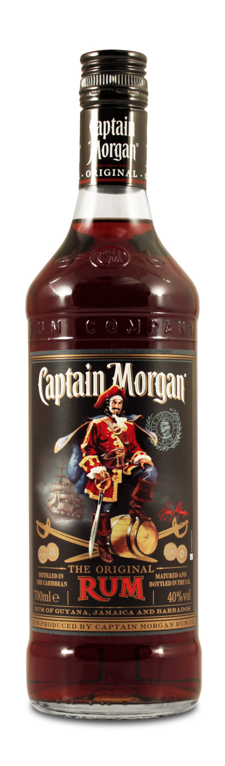 Captain Morgan Dark Rum 0,7L (40% Vol.)