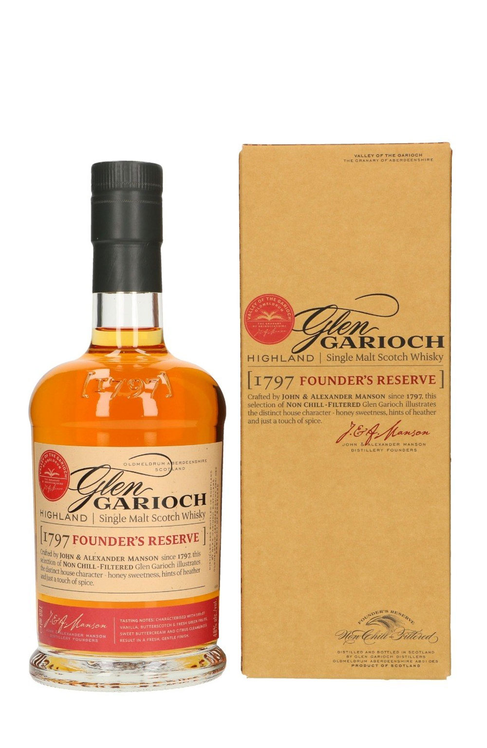 Glen Garioch Founder's Reserve Scotch Whisky 0,7L (48% Vol.)