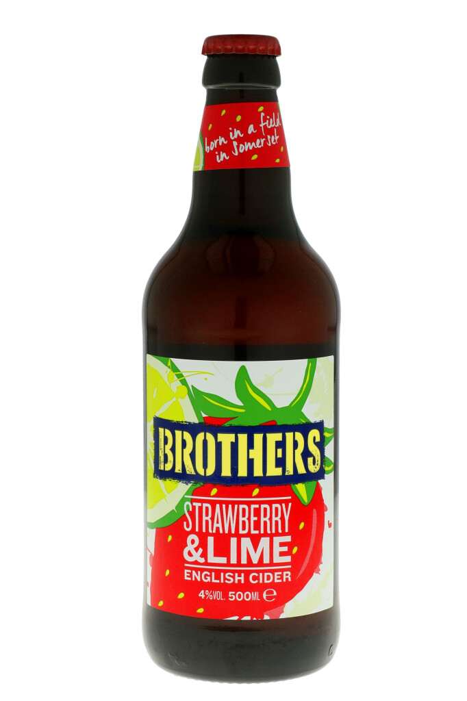 Brothers Cider Strawberry & Lime 0.5L (4% Vol.)