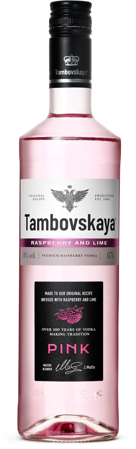 Tambovskaya Pink Vodka 0,7L (38% Vol.)