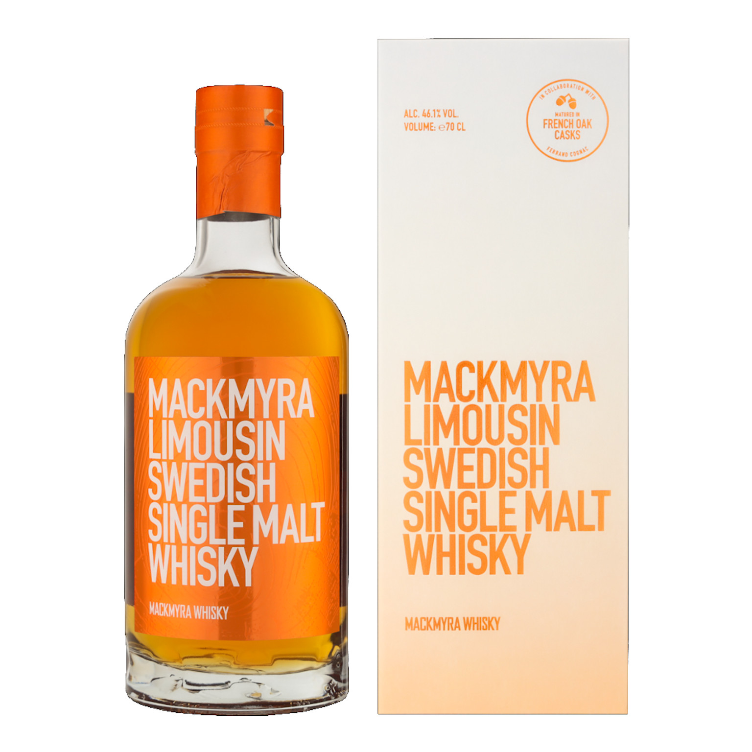 Mackmyra Limousin + GP 0.7L (46.1% Vol.)