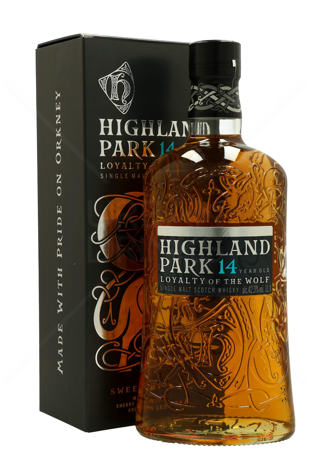 Highland Park 14 Years Loyalty Of The Wolf Scotch Malt Whisky 1L (42,3% Vol.)