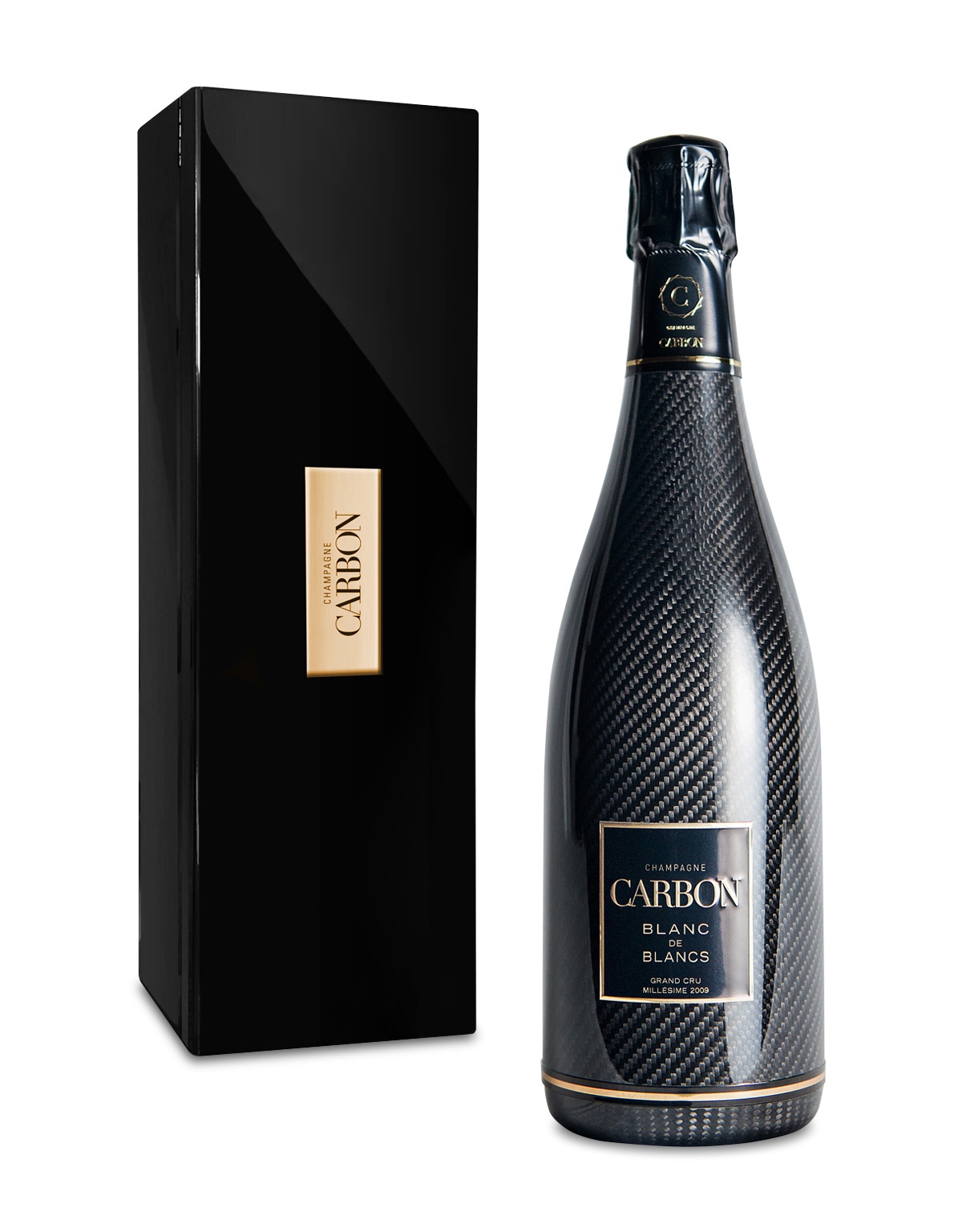 Champagne Cuvée Carbon Blanc de Blancs Millésime 2009 Grand Cru 0.75L with GB (12% Vol.)