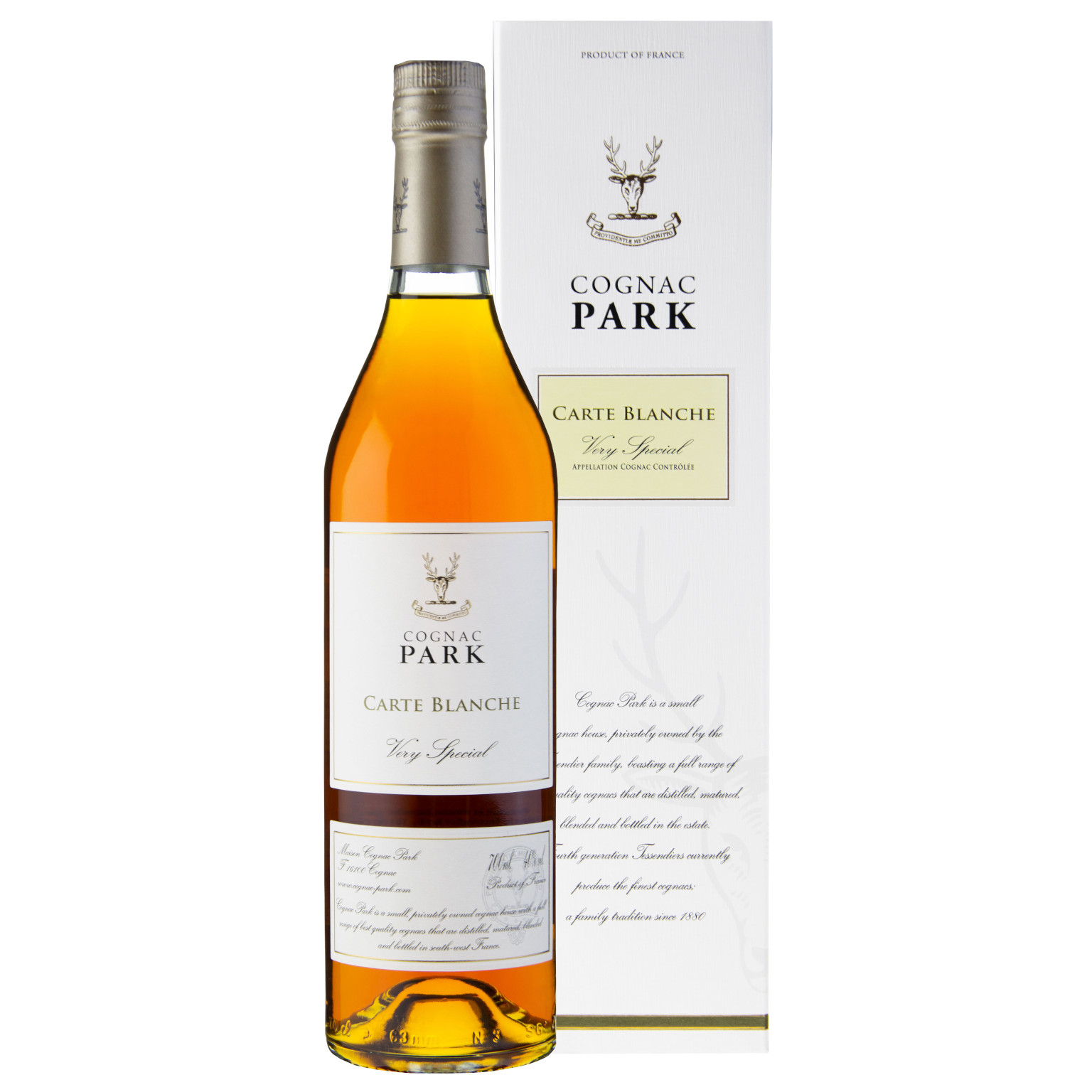 Cognac Park VS Carte Blanche 0.7L (40% Vol.)