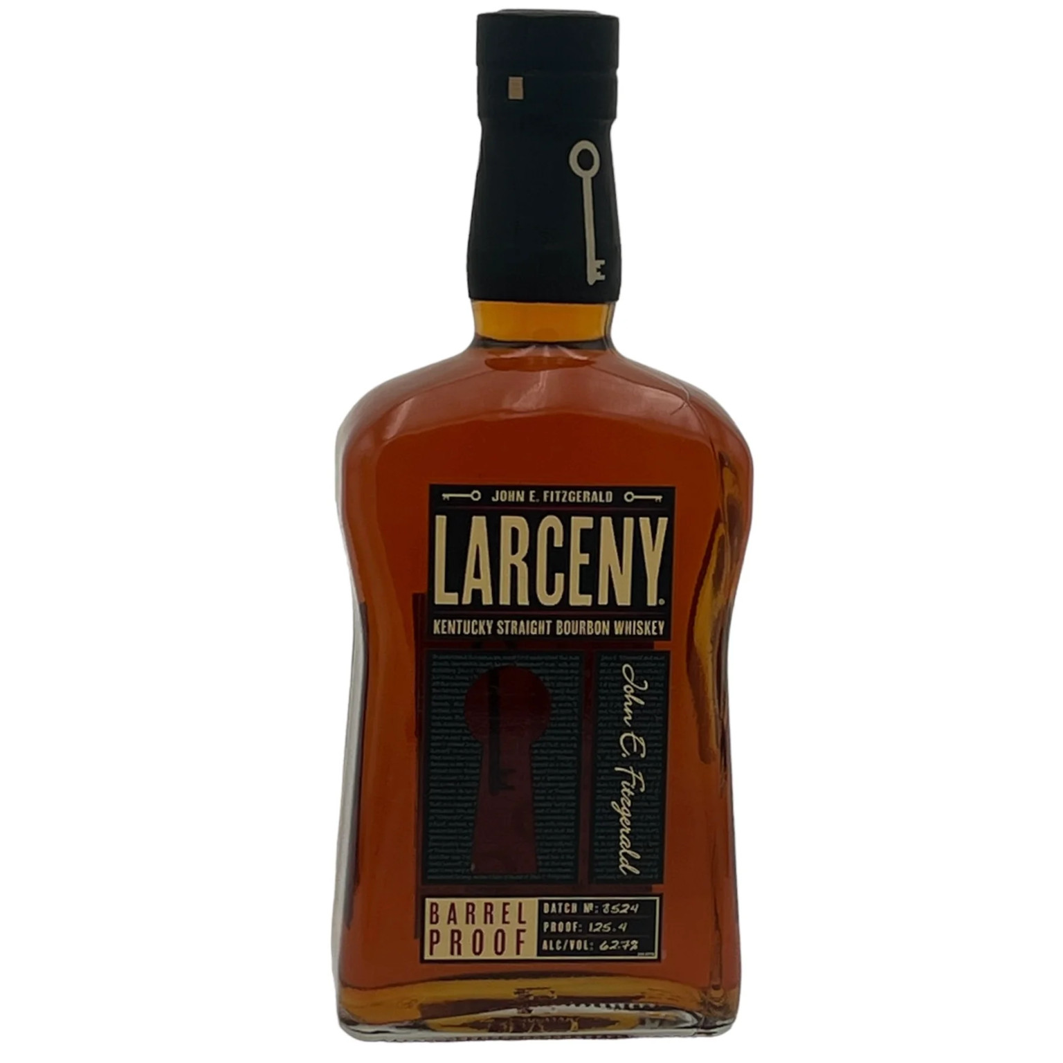 Larceny B524 Cask Strength Bourbon Whiskey 0.7L (62.7% Vol.)
