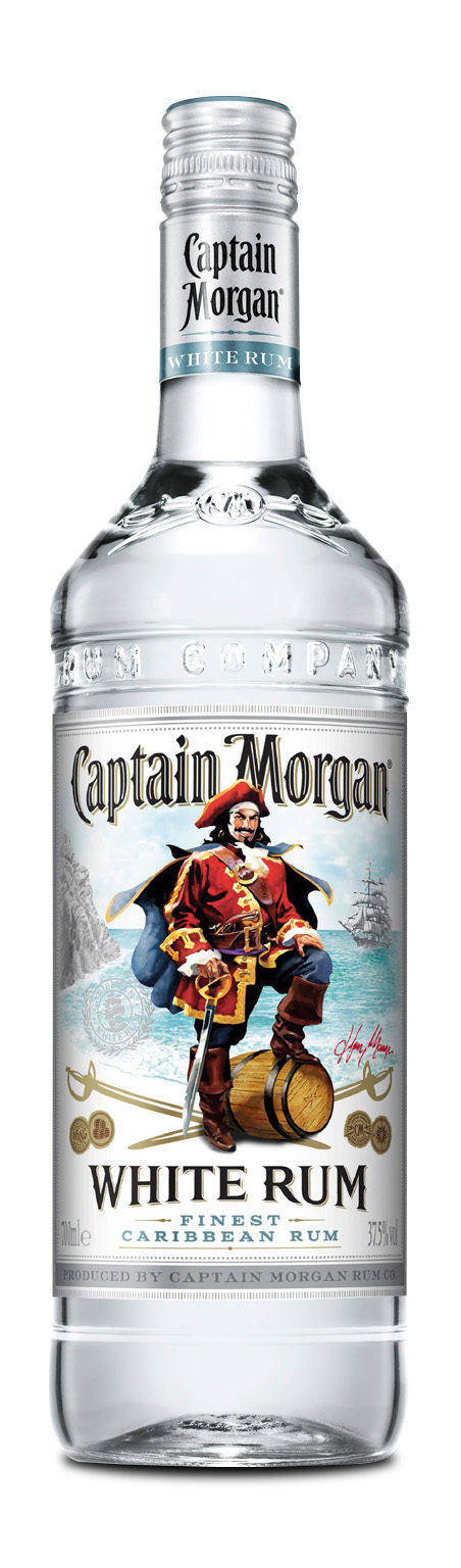 Captain Morgan White Rum 0,7L (37,5% Vol.)