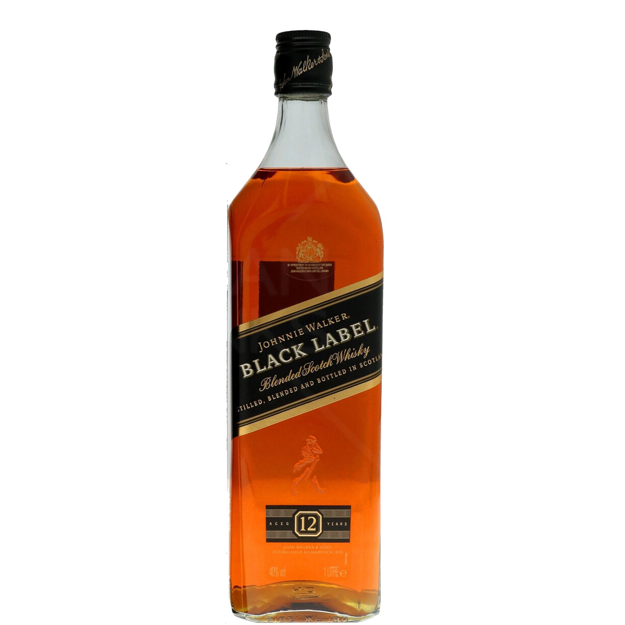 Johnnie Walker Black Label Blended Whisky 1,0L (40% Vol.)