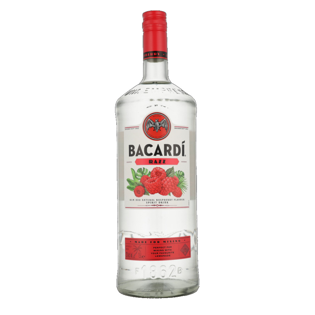 Bacardi Razz 1,5 (27% Vol.)