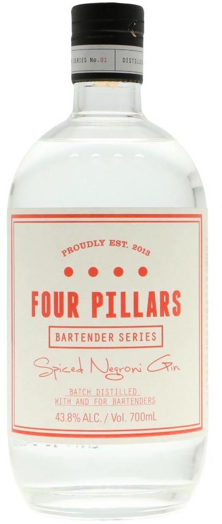 Four Pillars Spiced Negroni Gin 0,7L (43,80% Vol.)