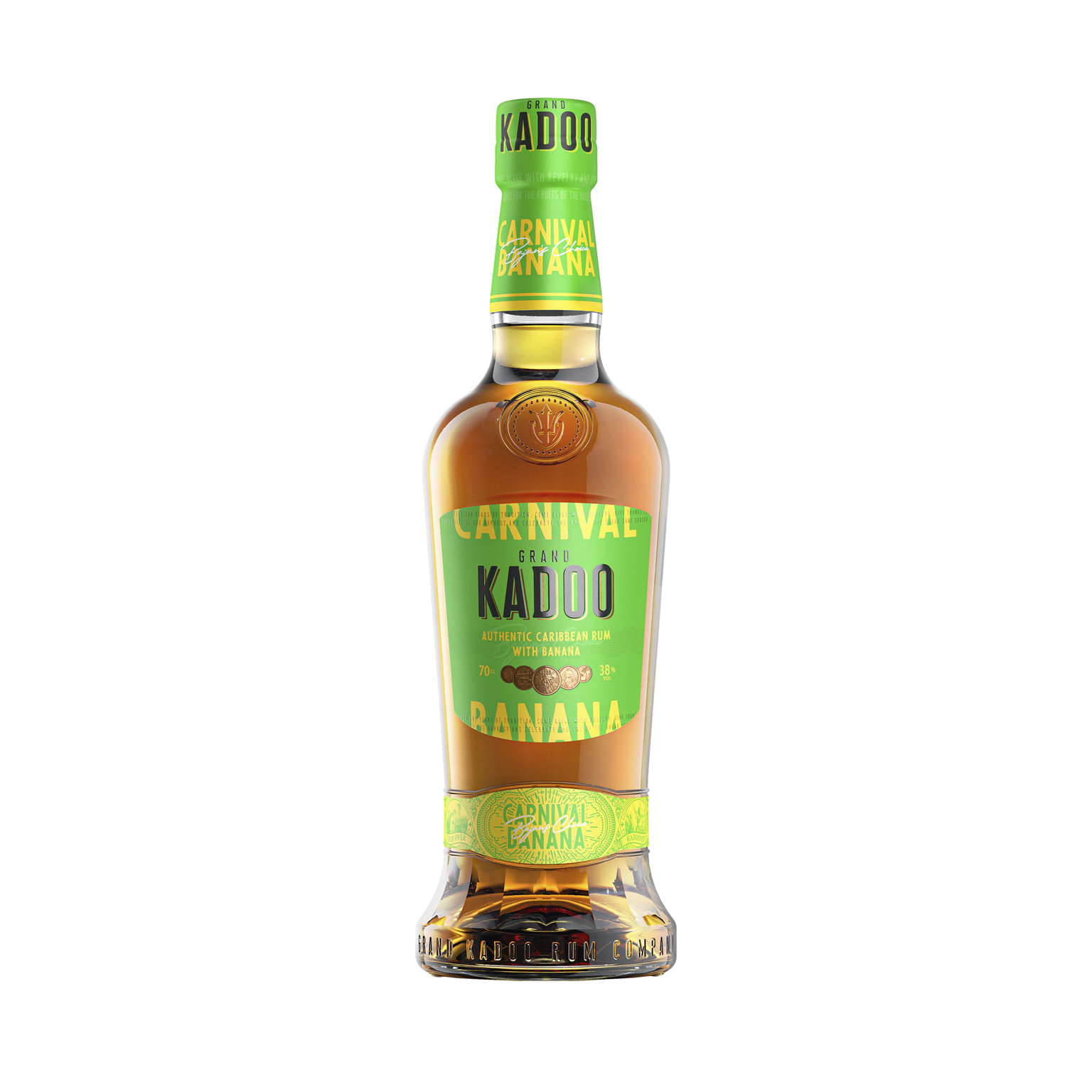 Grand Kadoo Carnival Banana Rum 0,7L (38% Vol.)
