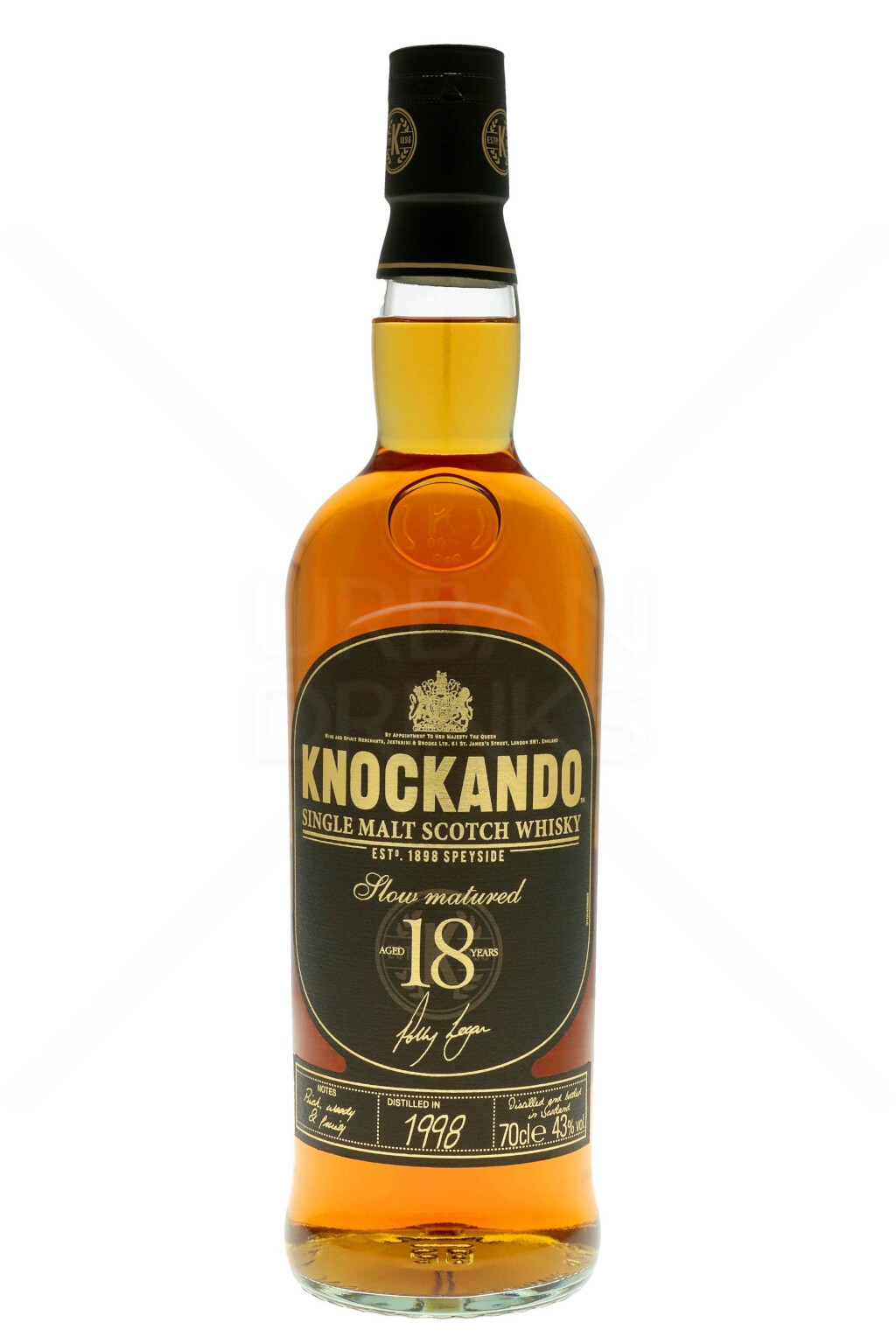 Knockando 18 Years Slow Matured Scotch Malt Whisky 0,7L (43% Vol.)