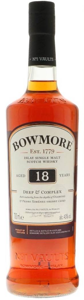Bowmore 18 YO 0,7L (43% Vol.)