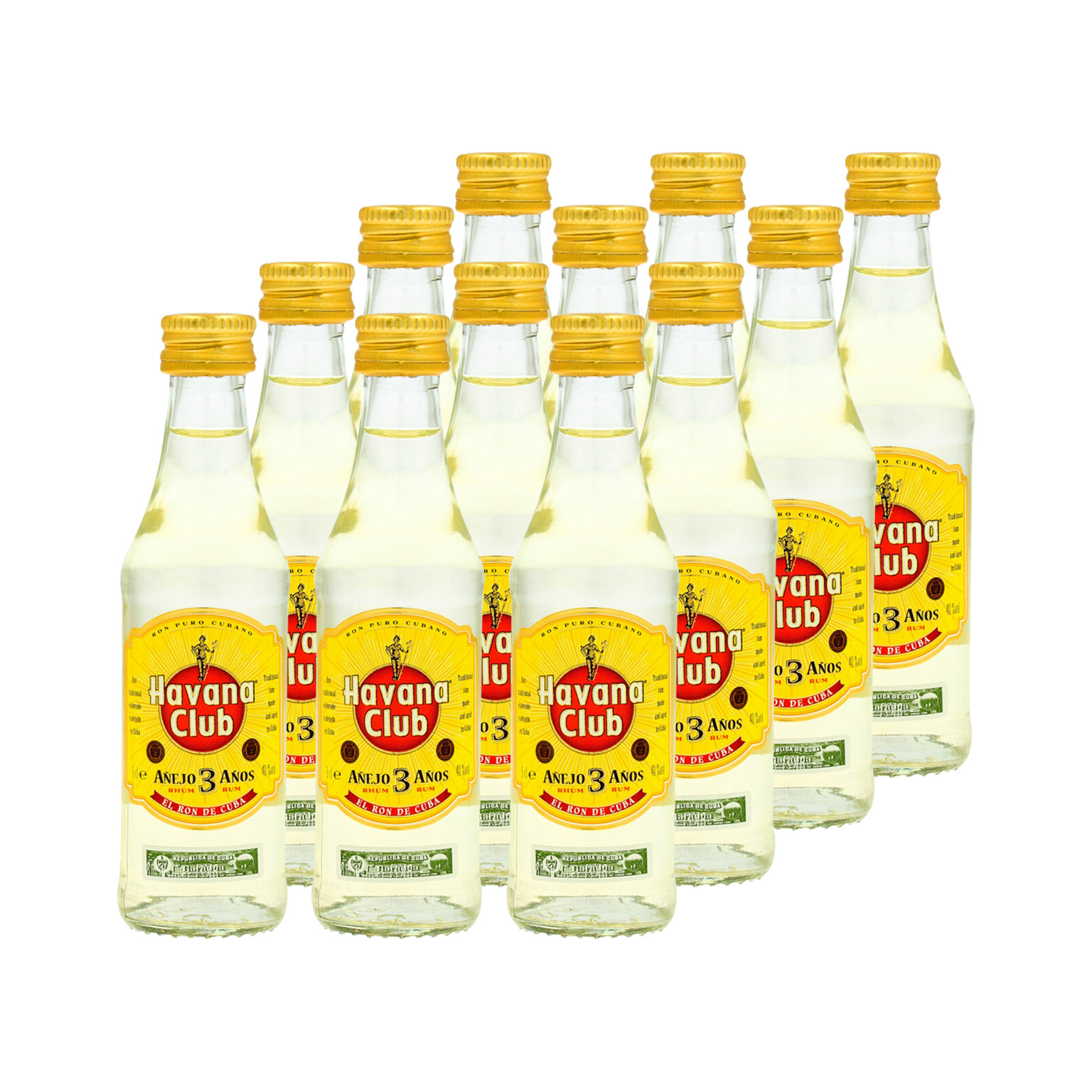 Havana Club Anejo 3 Anos 12x 0,05L (40% Vol.)