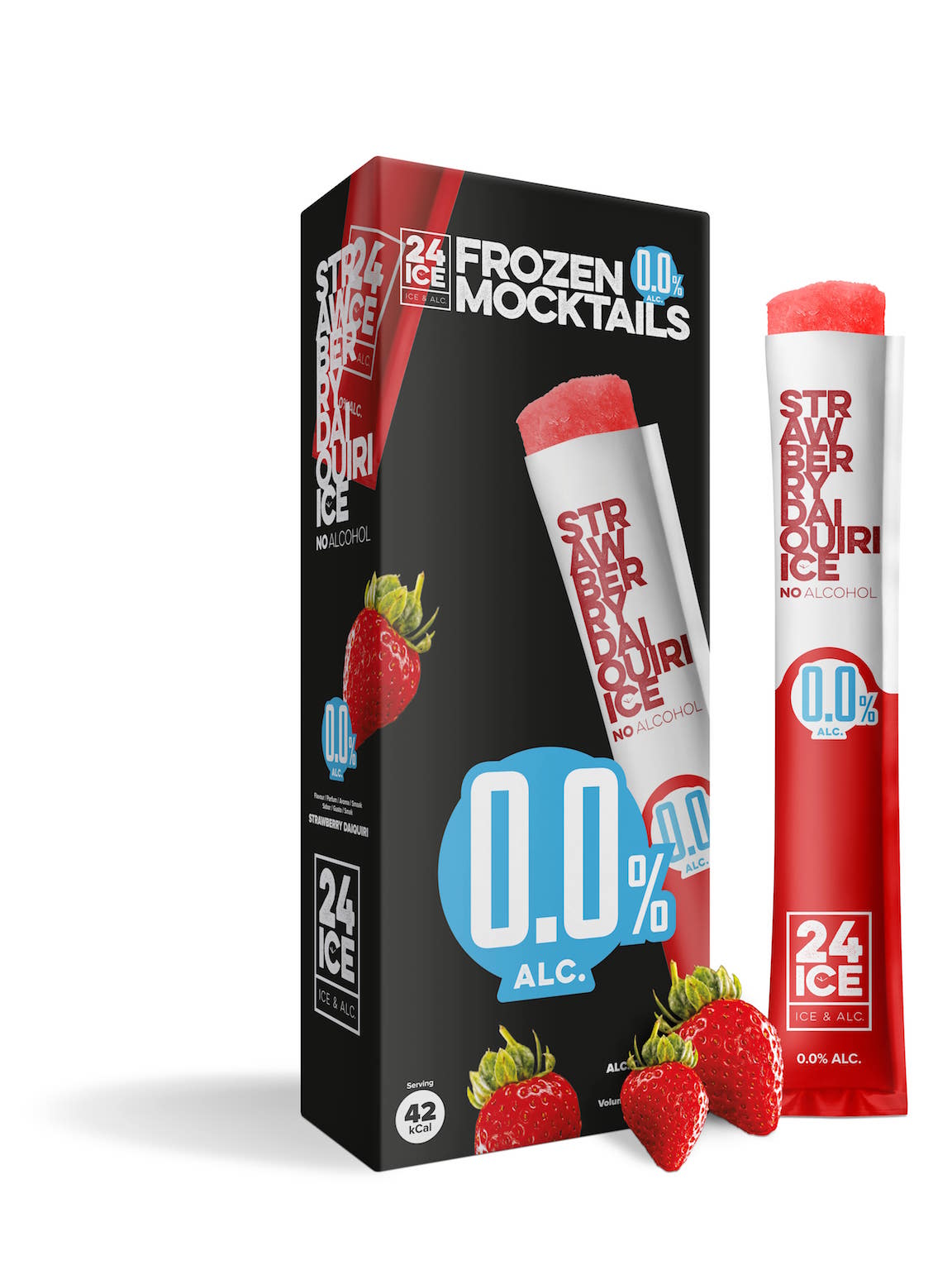 24 Ice Strawberry Daiquiri non-alcoholic 5x 0,065L