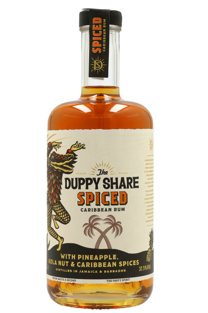 The Duppy Share Spiced 0.7L (37.5% Vol.)