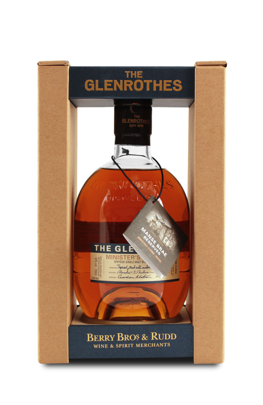 Glenrothes Minister's Reserve Scotch Whisky 0.7L (43% Vol.)