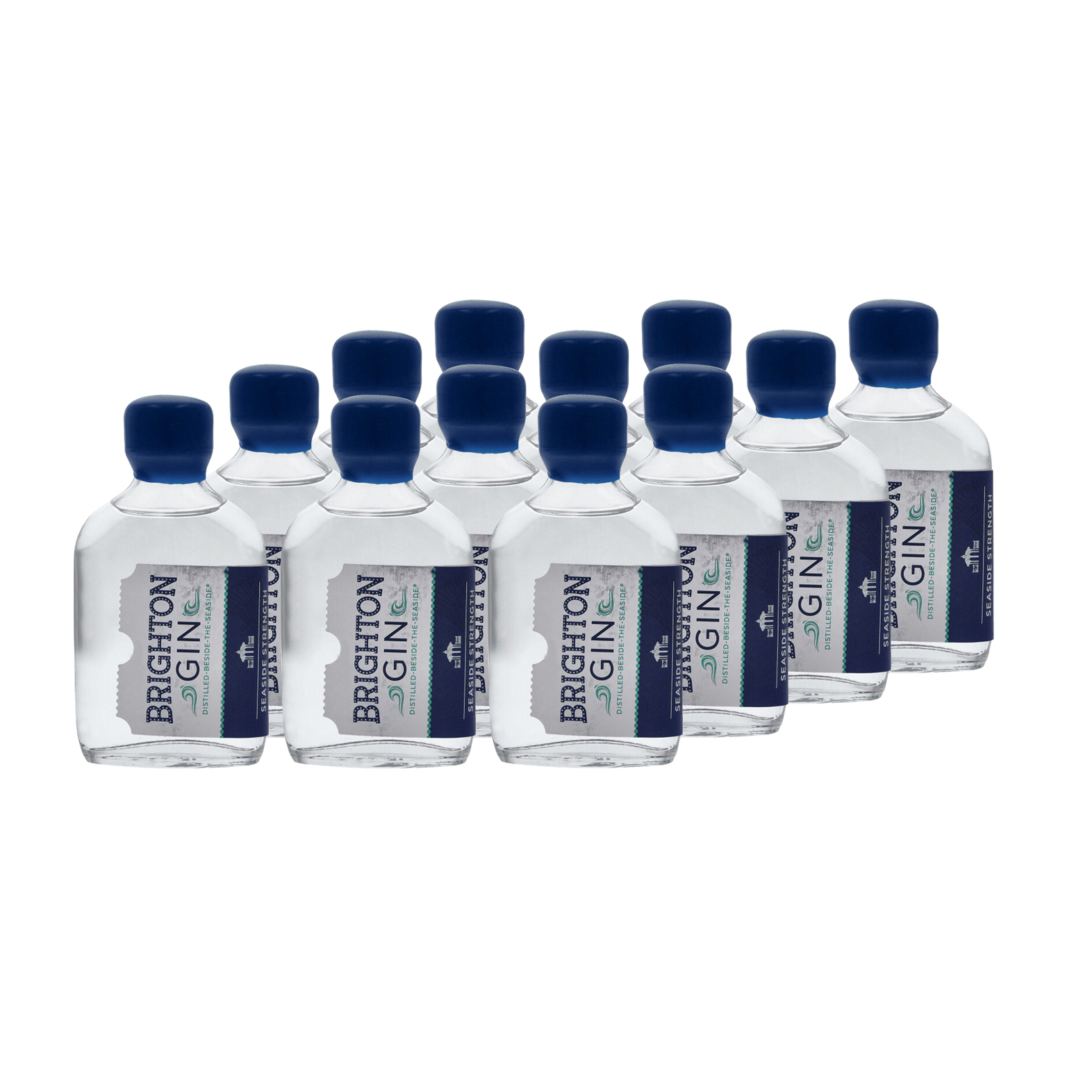 Brighton Gin Seaside Strength 12x 0.05L (57% Vol.)