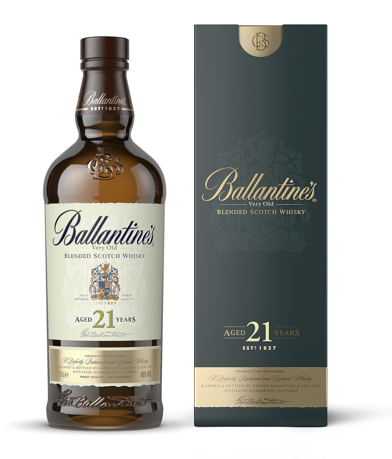 Ballantine's 21 Years Blended Whisky 0,7L (40% Vol.)