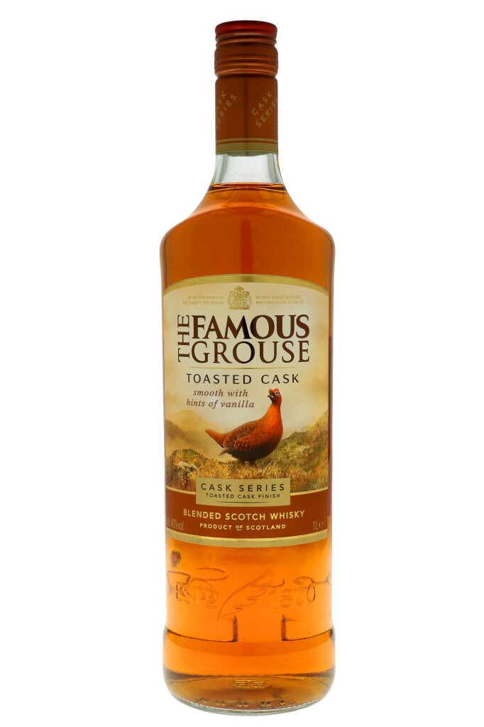 Famous Grouse Toasted Cask + GB 1.0L (40% Vol.)