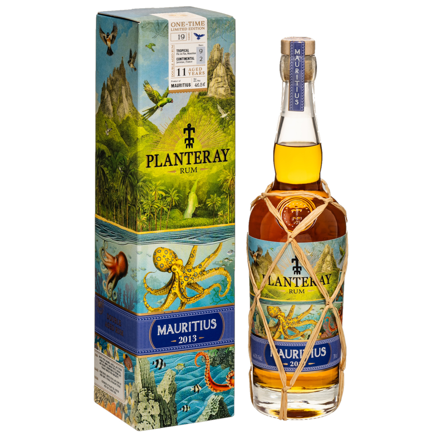 Plantation Mauritius 2013 Rum 0.7L (46.4% Vol.)