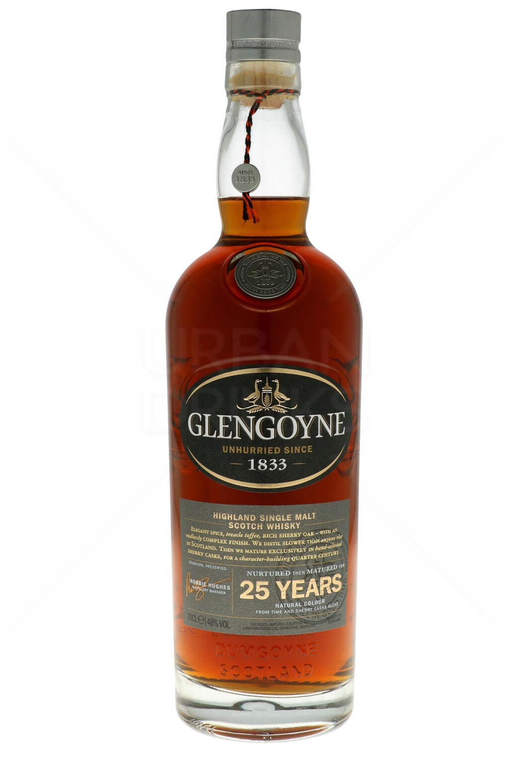 Glengoyne 25 Years Scotch Malt Whisky 0,7L (48% Vol.)