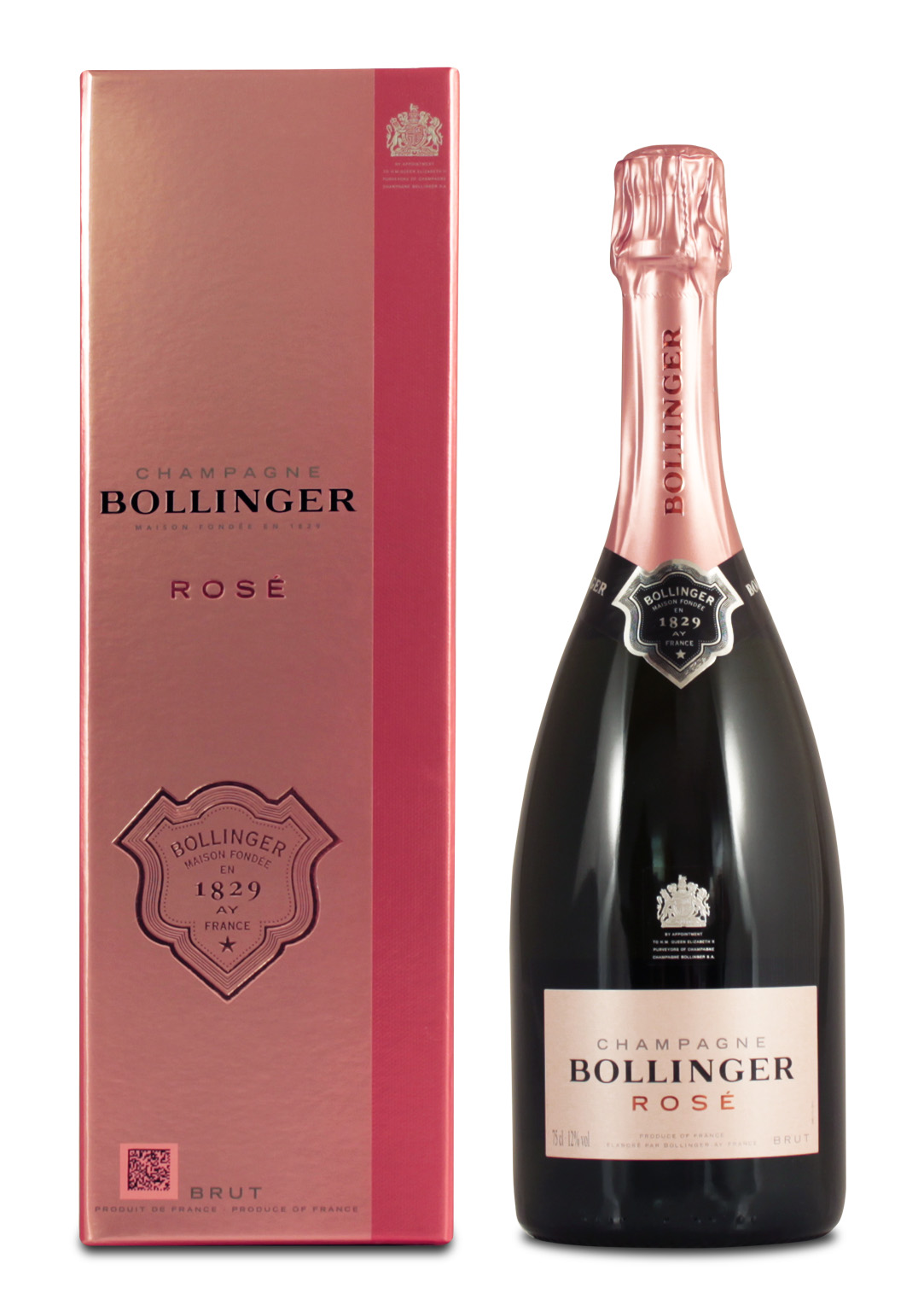 Bollinger Rosé 0,75L (12% Vol.) mit GP