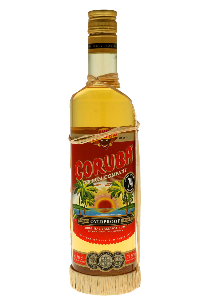 Coruba Overproof 74,00 % Rum 0,7L (74% Vol.)