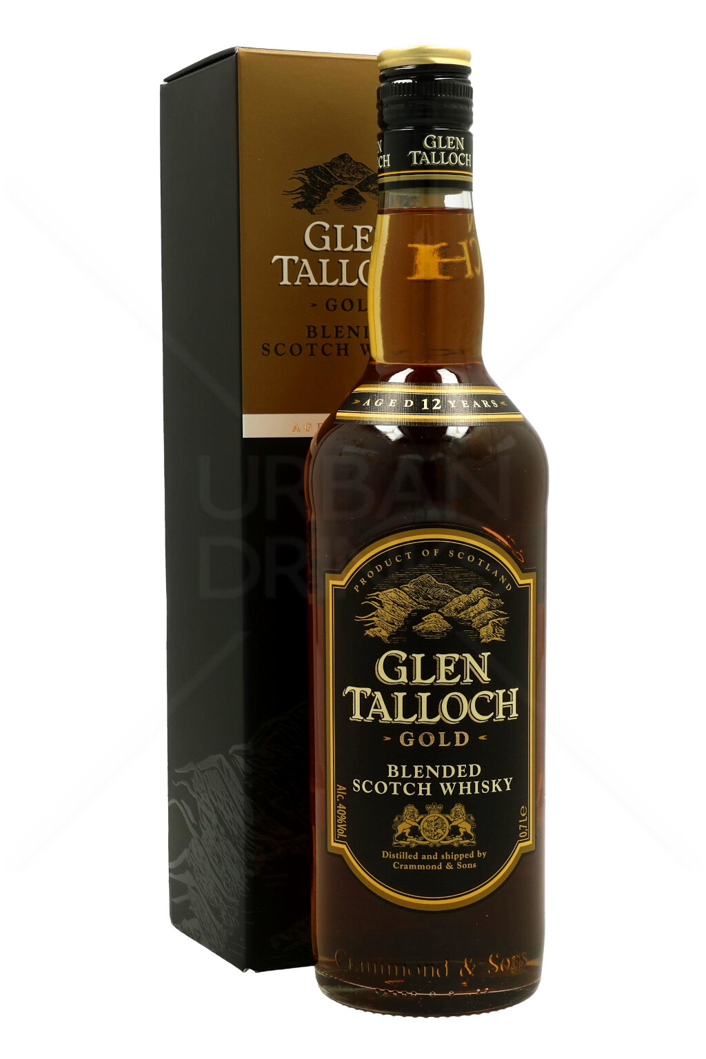 Glen Talloch 12 Years Gold Blended Whisky 0,7L (40% Vol.)