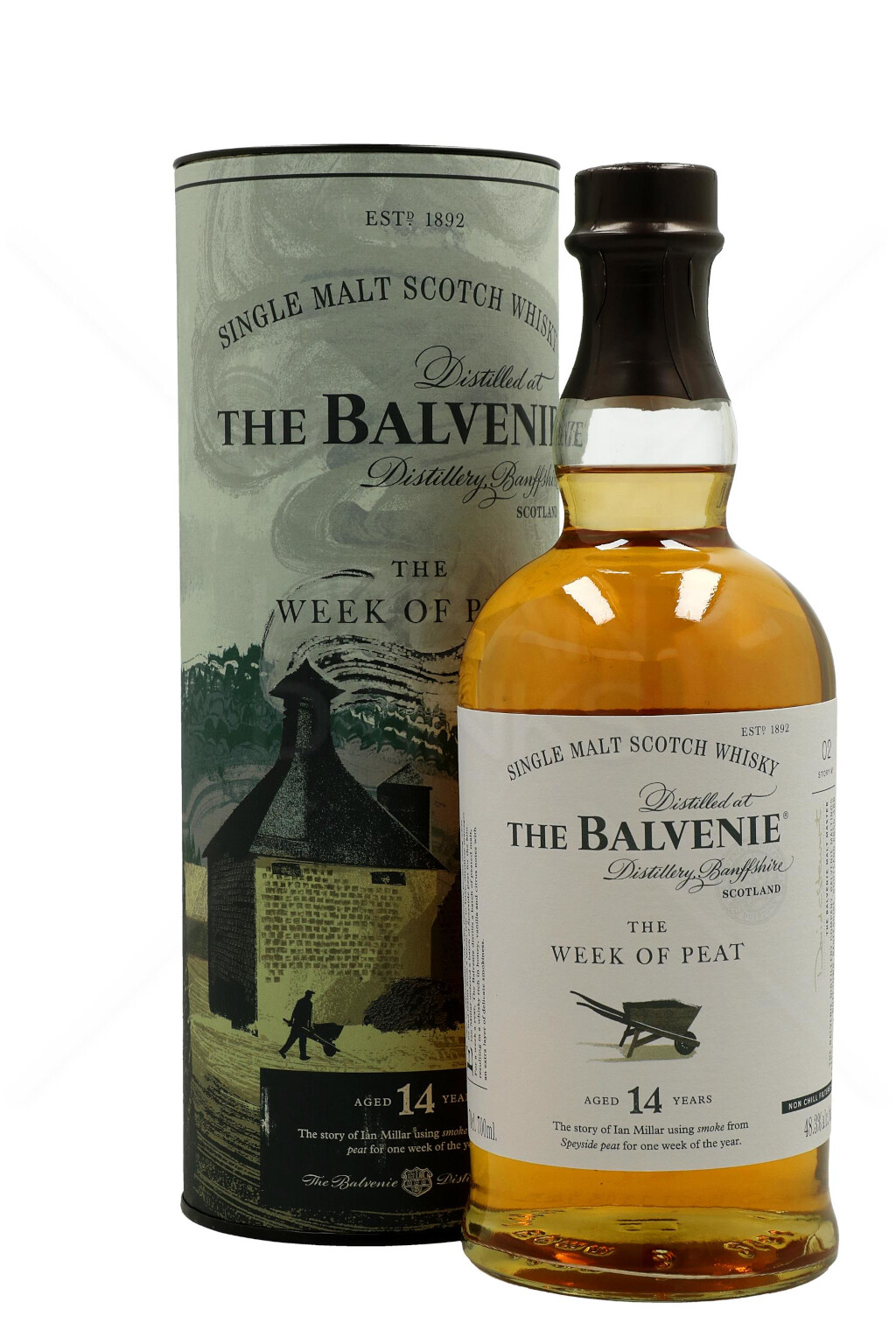 The Balvenie 14 YO Peat Week Scotch Malt Whisky 0,7L (48,3% Vol.)