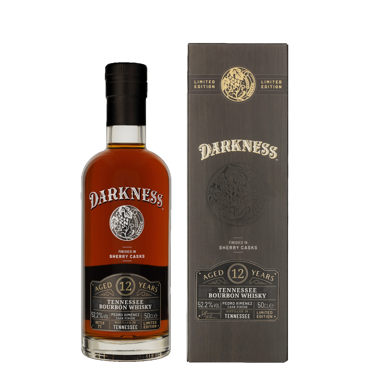 Darkness 12 Years Ten Bourbon + GP 0.5 (52.2% Vol.)