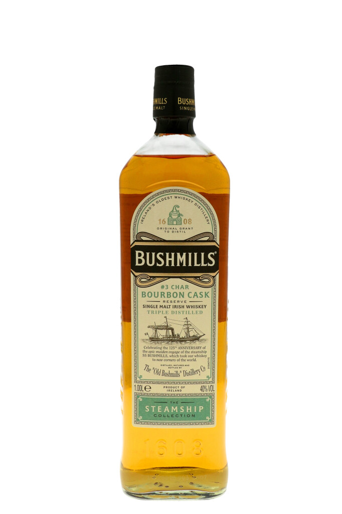 Bushmills Steamship Bourbon Cask + GB 1.0L (40% Vol.)