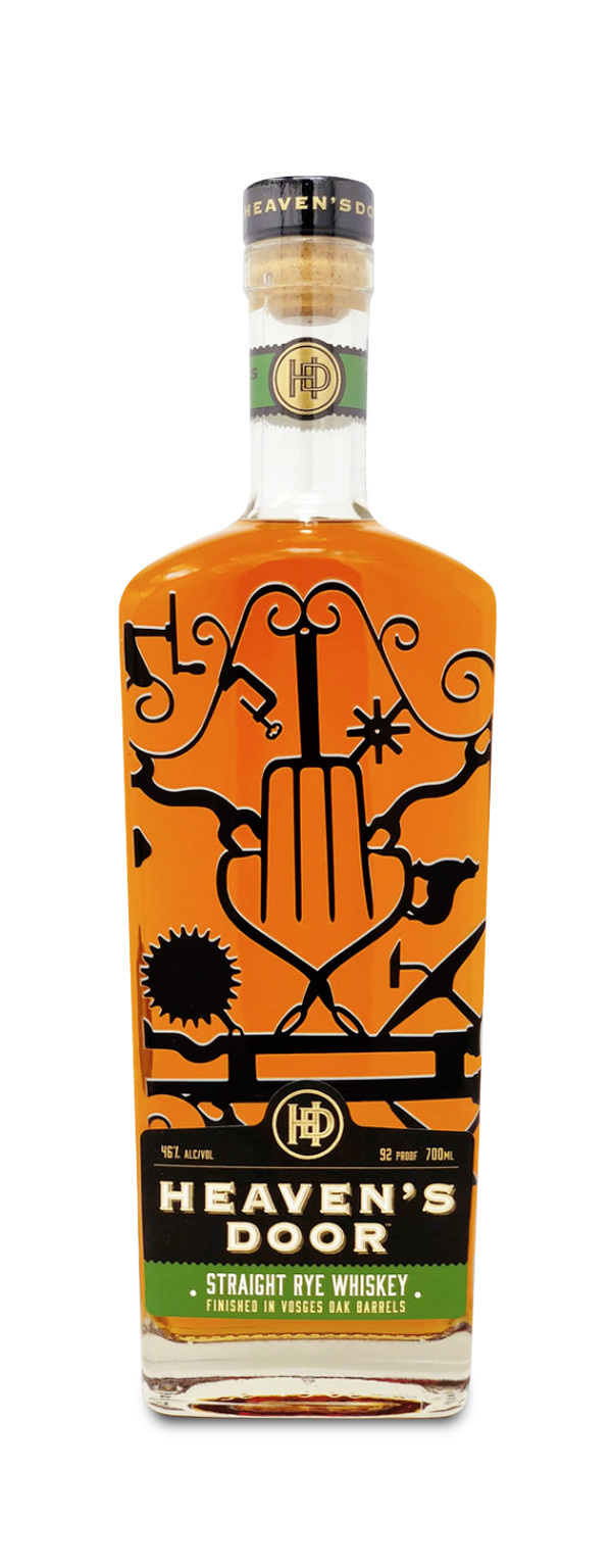 Heaven's Door Straight Rye Whiskey 0.7L (43% Vol.)