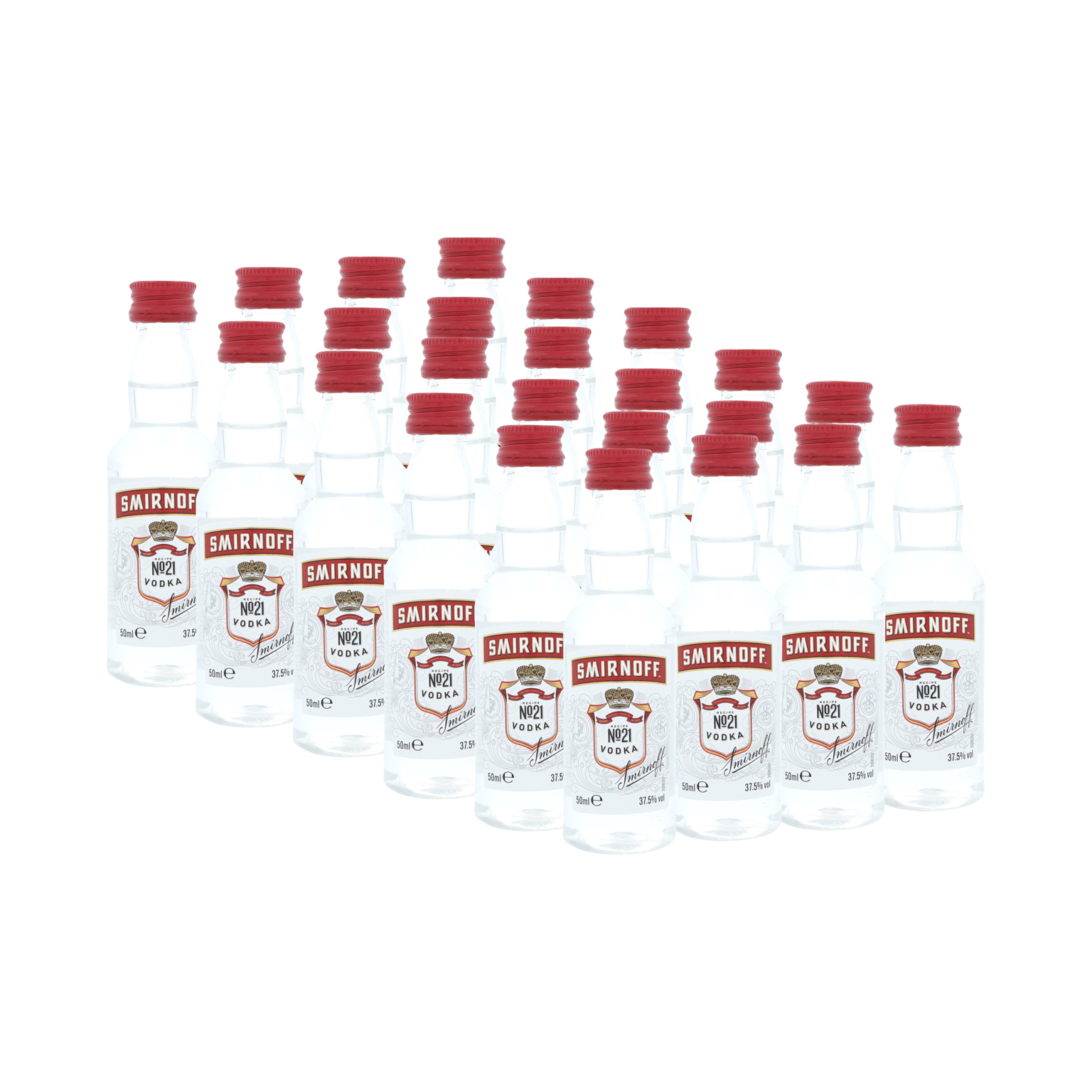 Smirnoff Red Pet 24x 0,05L (37,5% Vol.)