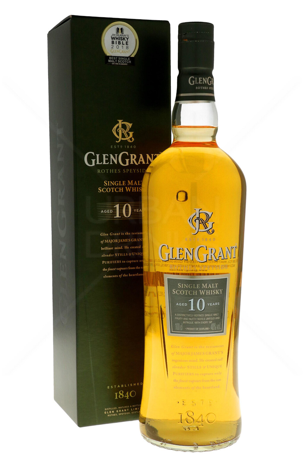 Glen Grant 10 YO Scotch Malt Whisky 0,7L (40% Vol.)
