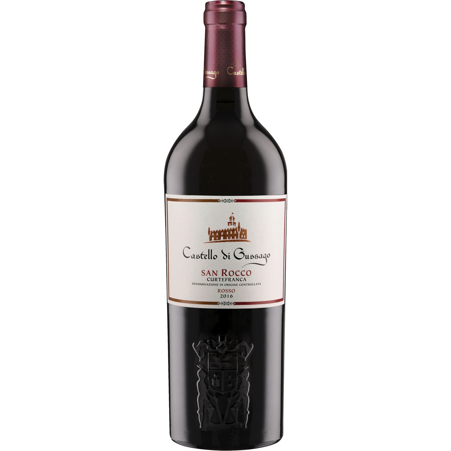Castello di Gussago San Rocco Curtefranca Rosso 0,75L (13,5% Vol.)