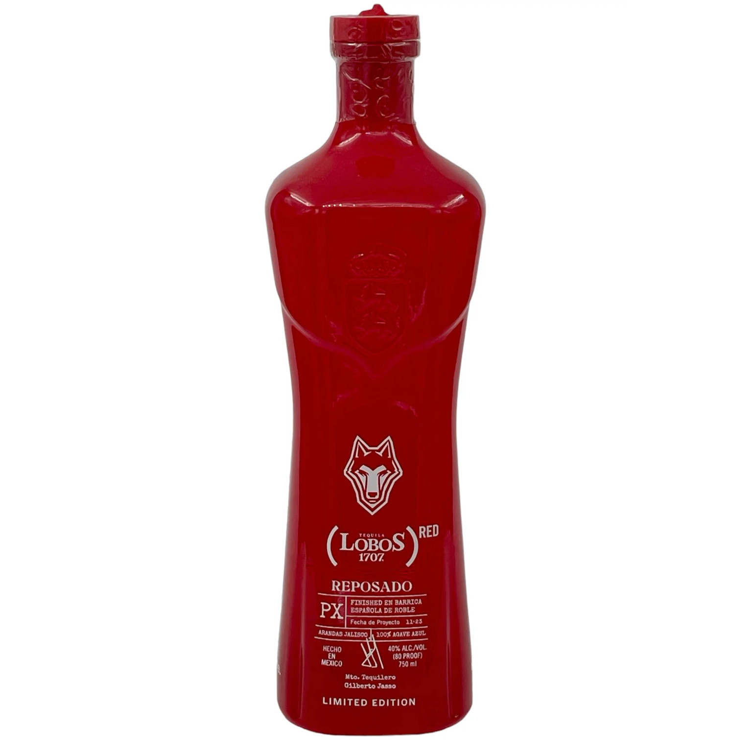 Lobos 1707 "Red" PX Cask Reposado Tequila 0.7L (40% Vol.)
