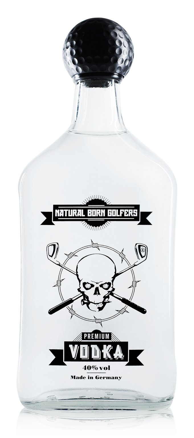 Natural Born Golfers Premium Vodka 0,7L (40% Vol.)