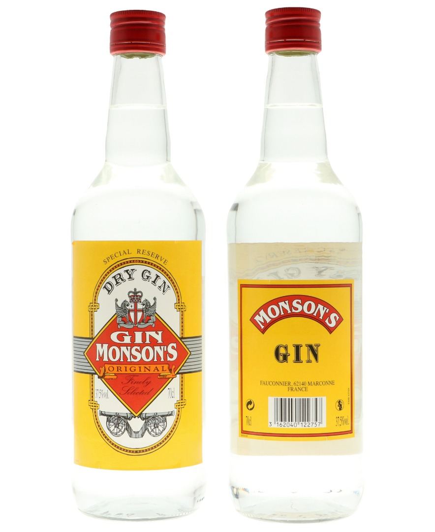 Monson's Dry Gin 0.7L (37.50% Vol.)