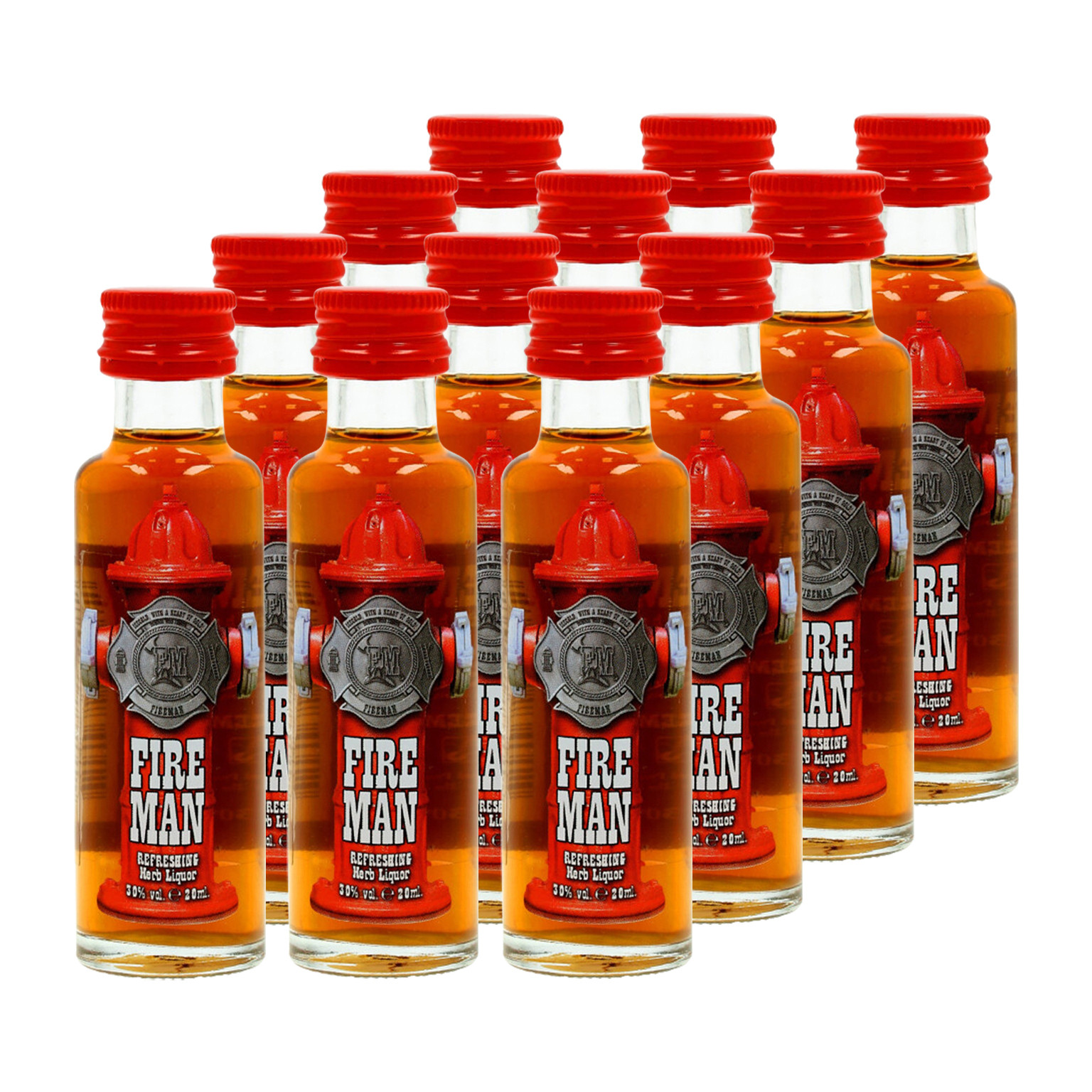 Fireman 12x 0.02L (30% Vol.)
