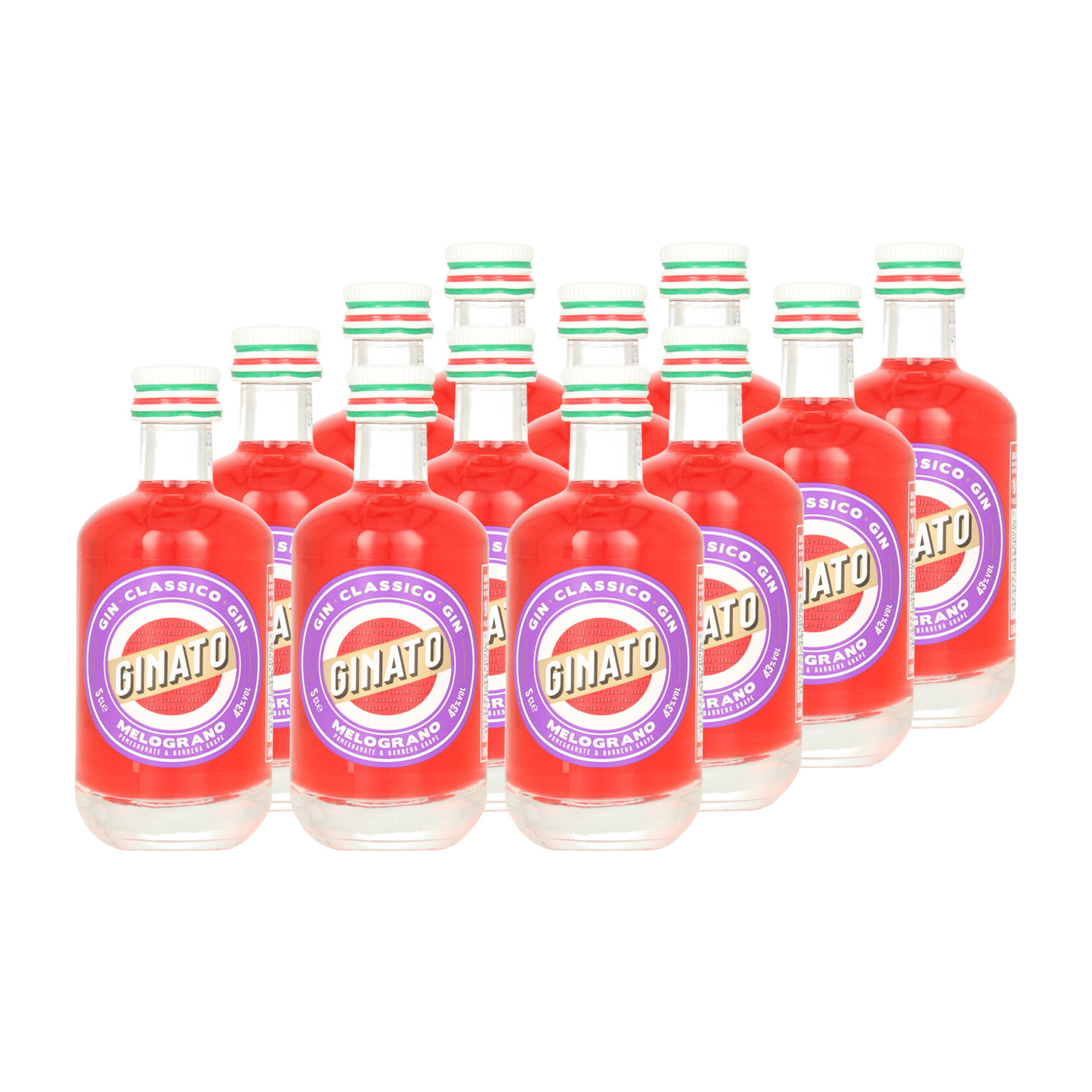 Ginato Melograno Pomegranate 12x 0.05L (43% Vol.)