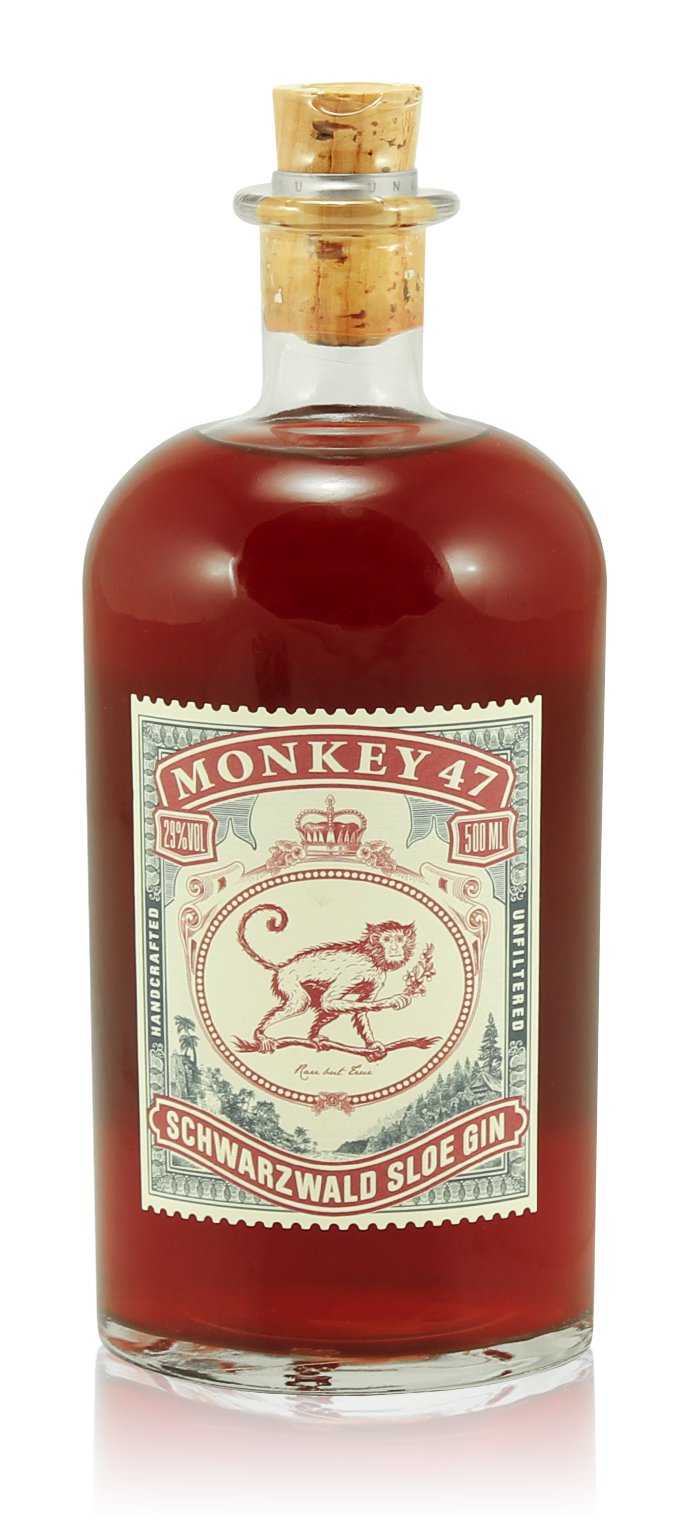 Monkey 47 Schwarzwald Sloe Gin 0,5L (29% Vol.)