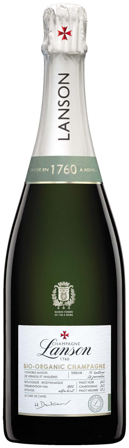 Lanson Le Green Organic Brut 0.75L (12.5% Vol.)