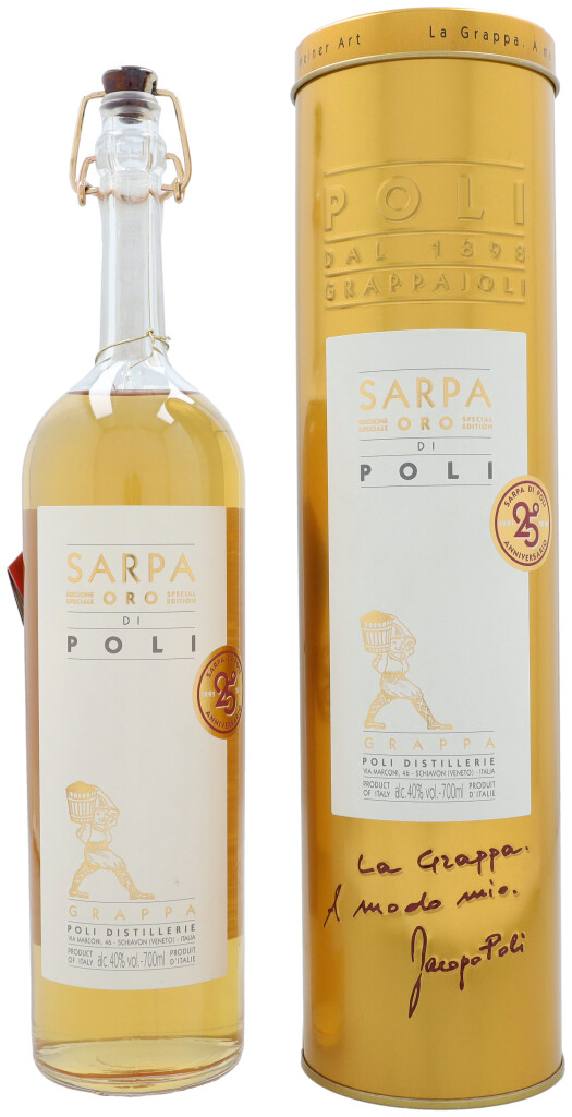 Poli Sarpa Oro Barrique + GP 0,7L (40% Vol.)